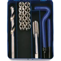 Bgs 1959 Kit de réparation de filetage, M12x1.25, 14 pcs.