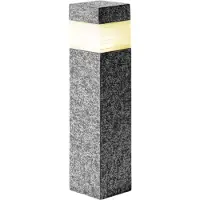 Garden Lights Lampe de jardin 12 volts Deva Aspect pierre 45 cm