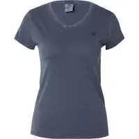 G-Star Top Overdyed Eyben Slim V-Neck 2.0 - Bleu foncé - Femmes