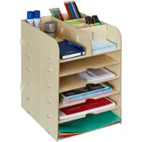 Relaxdays Organisateur de bureau