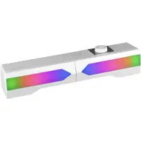Mars Gaming Hauts-parleurs - Bluetooth Sound Bar MSDUO/ 15W/ 2.0/ White