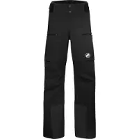 Mammut - Pantalon de ski imperméable et polyvalent - Stoney HS Pants Men Black pour Homme - Taille L - Noir