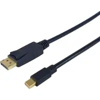 Equip Équiper le câble du mini port d'affichage pour le port d'affichage M/M 2M 4K/60Hz