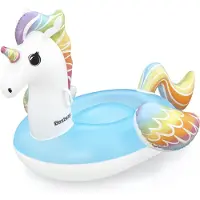 Bestway Jouets Flottants Gonflables - 155 x 119 cm - Fantasy Uni - - UneTaille - Jouet flottant gonflable