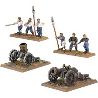 Games Workshop Warhammer ToW - Empire de L'Homme : Canons et Mortiers de L'Empire (Matières plastiques)