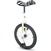 Qu-Ax Luxus 20 Unicycle Blanc
