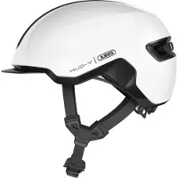 ABUS Casque Urbain 91988 - HUD-Y SHINY WHITE L
