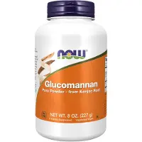 Now Glucomannan de la Racine de Konjac, 227g( Poudre Pure)