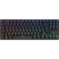 Cherry XTRFY MX 8,2 - Clavier - 80% - TKL - rétroéclairage - sans fil - Bluetooth 5,2, 2,4 GHz, USB-C - QWERTZ - allemand - Commutateur de touches : MX2A Brown - noir (G80-3882LIADE-2)