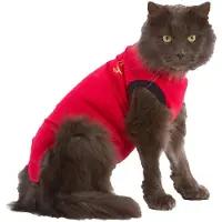 Medical Pet Shirt - Chat - Rouge - XXXS