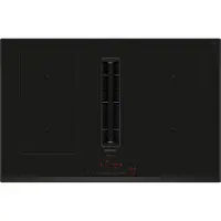 Siemens Extraklasse iQ500 ED851HQ26M Table de cuisson à induction avec hotte aspirante, 80 cm Pose libre