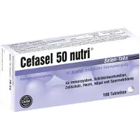 Cefak KG Cefasel 50 nutri Selen-TABS, 100 St TAB