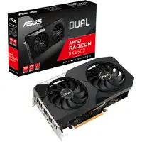 Asus GeForce Dual -RX6600-8G-V2 AMD Radeon RX 6600 8 GB GDDR6