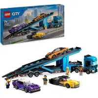 LEGO City 60408 Le camion de transport de voitures de sport