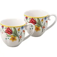 Villeroy & Boch Set de tasses 2 pièces SPRING AWAKENING, Tasse, Jaune