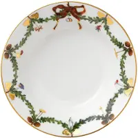Royal Copenhagen Étoile de Noël cannelée, Assiettes, Multicolore
