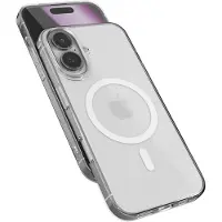 EPICO Étui SlimGlass Mag+ (Apple iPhone 16), Coque pour téléphone portable, Transparent