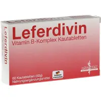 Asconex Formentera S.L. Comprimé à croquer Leferdivin Vitamine B-Complexe, 60 Comprimés à croquer