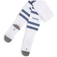 Puma Hommes, Chaussettes de sport, Chaussettes Team SFV Striped Logo Replica (39 - 42), Blanc