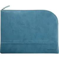 Rhodia Rhodiarama pochette zippée en simili cuir - taille L (21x28 cm) - Paon
