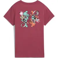 Puma Graphics Train Concept Tee W, T-Shirts Mixte, Port,