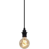 QAZQA Suspension d'extérieur noire IP44 - Cava