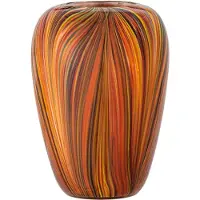 Bloomingville Vase ensoleillé orange