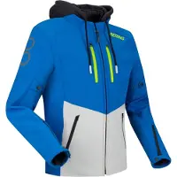 Bering Rotor Softshell Veste textile de moto imperméable
