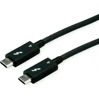 Roline 11.02.9043 Câble USB 0,5 m USB 3.2 Gen 1 (3.1 Gen 1) USB C Noir (11.02.9043)