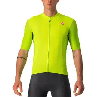 Castelli Endurance Elite Short Sleeve Jersey Jaune S Homme