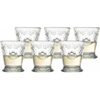 La Rochère 6x Verre à eau Versailles, Verres, Transparent