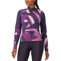 Castelli Tropicale Long Sleeve Jersey Violet S Femme
