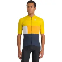 Sportful Snap Short Sleeve Jersey Jaune XL Homme