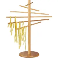 Relaxdays Séchoir à pâtes, Ustensile de cuisine : accessoires, Marron