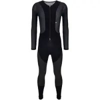 Santini Cuissard long à bretelles - VEGA DRY - Noir M