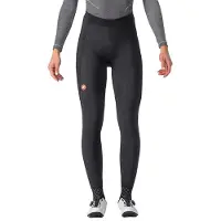 Castelli Lange - Pantalon de vélo long sans bretelles - ESPRESSO W - Noir - Taille L