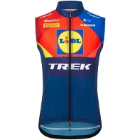 Santini Lidl-trek 2025 Gilet Bleu L Homme