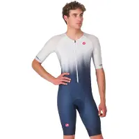 Castelli Tritraje Core Court Bleu Blanc, Taille M