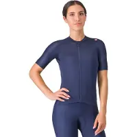 Castelli Espresso Short Sleeve Jersey Bleu L Femme