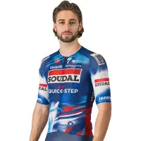 Castelli Climber´s A/c Soudal Quick-step 2025 Short Sleeve Jersey Bleu XL Homme