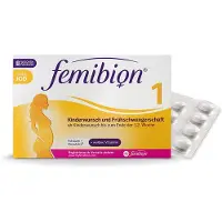 P&G Health Pro Femibion 1 Désir d'enfant et début de grossesse sans iode Comprimés, 60 comprimés