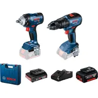 Bosch 18V Power Tool Kit (Gsb 18V-50 + Gds18 V-400)