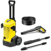 Kärcher K4 pressure washer Upright Electric 420 l/h Black, Yellow