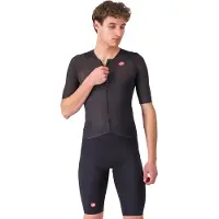 Castelli Free San Remo 3 M/c Short Sleeve Race Suit Noir 2XL Homme