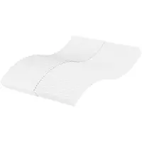 vidaXL Matelas mousse blanc 140x220 cm degré de fermeté H2 H3