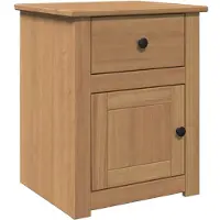 vidaXL Table de chevet Panama 46x40x57 cm bois massif de pin