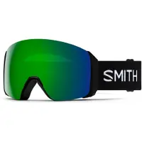 Smith - Masque de ski - 4D Mag Xl Black Chromapop Sun Green Mirror en Silicone - Noir