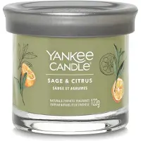 Yankee candle Bougie tumbler sauge et agrumes Signature (sauge et agrumes) - 122,0 g