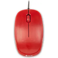 NGS Flame - souris - USB - rouge