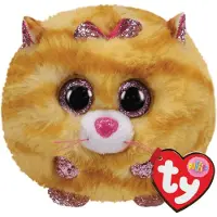 TY 42507 Figurine en peluche Beanie Balls - Chat Tabitha Puffies